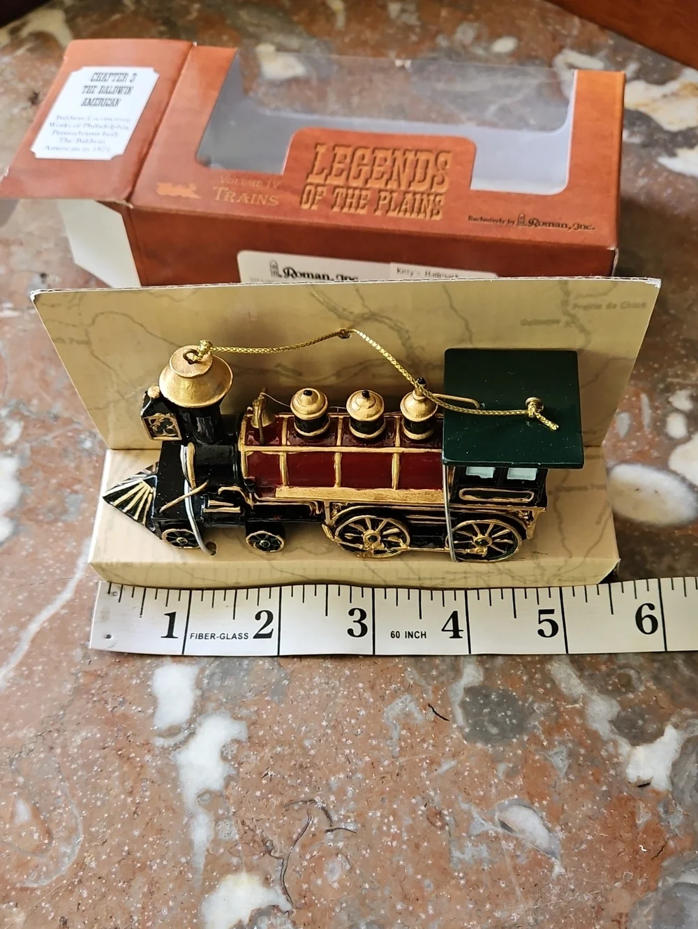 NWT Vintage 2001 Roman Legends Of The Plains Chp 3 Baldwin American Locomotive